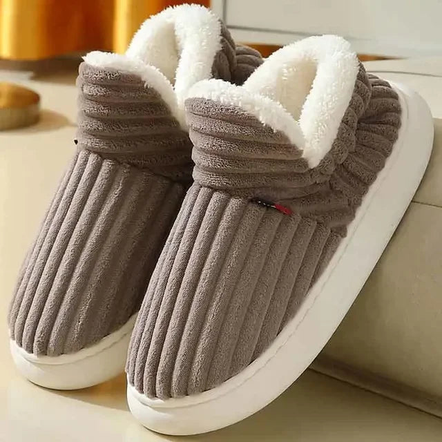 Winter Slippers Warm Plush Slip-On