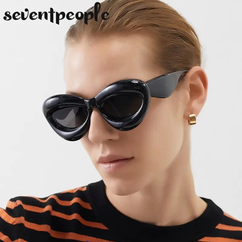 Cat Eye Sunglasses Sexy Lip-Shaped