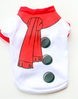 Cotton Christmas Pet Clothes