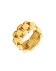 Elegant Gold Chain Ring