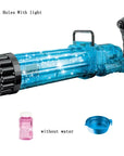 Large Gatling Bubble Gun Kids Toys