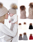 Mother & Baby Knit Hat