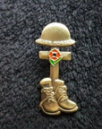 Bronze Cross and Boot Badge