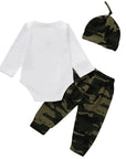 Cute 3PCS Set Newborn Baby Boy Clothes