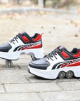 Deformation Roller Shoes For Children Agloat