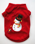 Cotton Christmas Pet Clothes