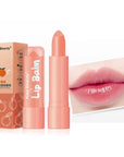 Peach Color Lip Balm Crystal