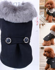 Pet Fur Collar Jacket