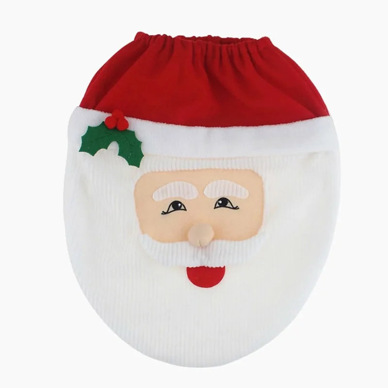 Santa Claus Toilet Lid Cover