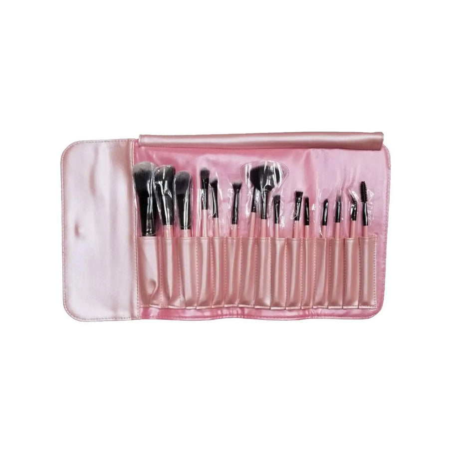 Set of 15 Professional Synthetic Makeup Brushes