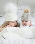 Mother & Baby Knit Hat