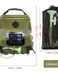 20L Camping Water Bags