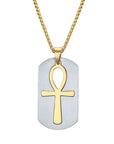 Removable Ankh Cross Necklace