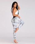 Floral Pocket Push Up Leggings