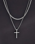 Vnox Mens Cross Necklaces