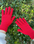 Warm Winter and Autumn Finger Gloves