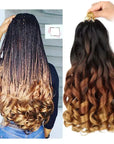 French Curl Braiding Synthetic Hair