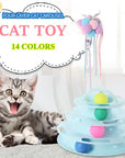 Tower Tracks Toy for Cats