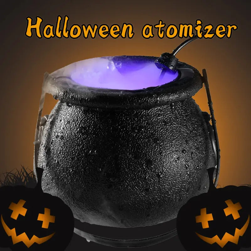 Halloween Smoke Machine Mist Maker Color Changing