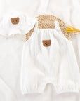 Summer Baby Clothes With Cap