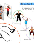 Pull Rope Elastic Resistance Bands Fitness