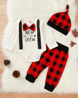 Cute 3PCS Set Newborn Baby Boy Clothes