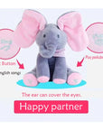 Peek Boo Elephant Toy