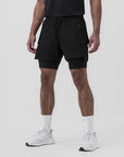 Fitness Cargo Shorts Set