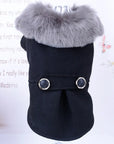 Pet Fur Collar Jacket