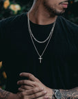 Vnox Mens Cross Necklaces