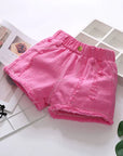 New Western Style Girls Denim Shorts