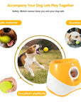 Dog Toy Tennis Ball Launcher Jumping Ball