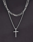 Vnox Mens Cross Necklaces