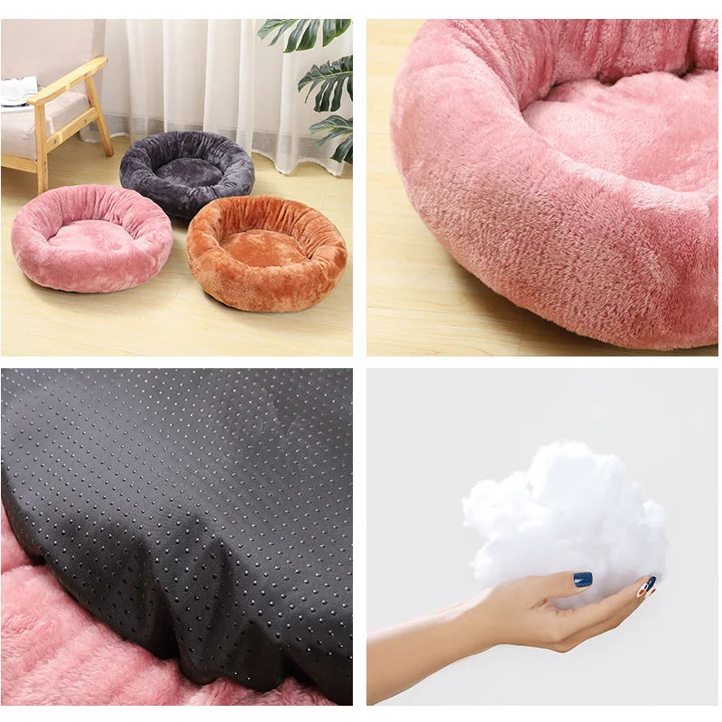 Super Soft Plush Cat Bed