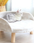 Pet Nest Teddy Puppy Dog Bed Kitten High Sofa Nest