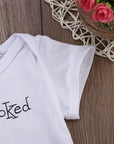 I Hooked Daddy Onesie Clothes For Newborn Baby