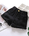 New Western Style Girls Denim Shorts