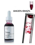 30ml AHA 30% + BHA 2% Face Peeling Solution: Skin Care Serum