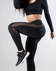 Maximum Mesh Push Up Fitness Leggings