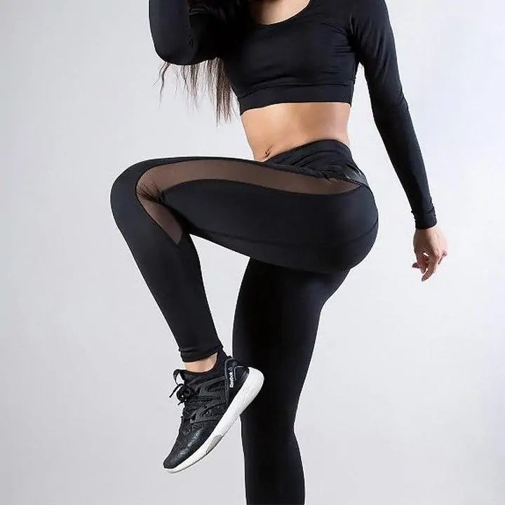 Maximum Mesh Push Up Fitness Leggings