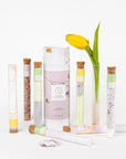 wholesale - Natural GIFT for your bath in a Tube - Gift set with 7 Glass tubes