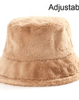 Winter Fluffy Bucket Hats