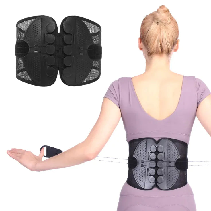 Double Pull Lumbar Support Belt