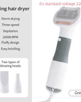 3-in-1 Pet Dryer & Comb Brush