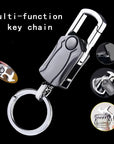 Double Ring Metal Key Chain