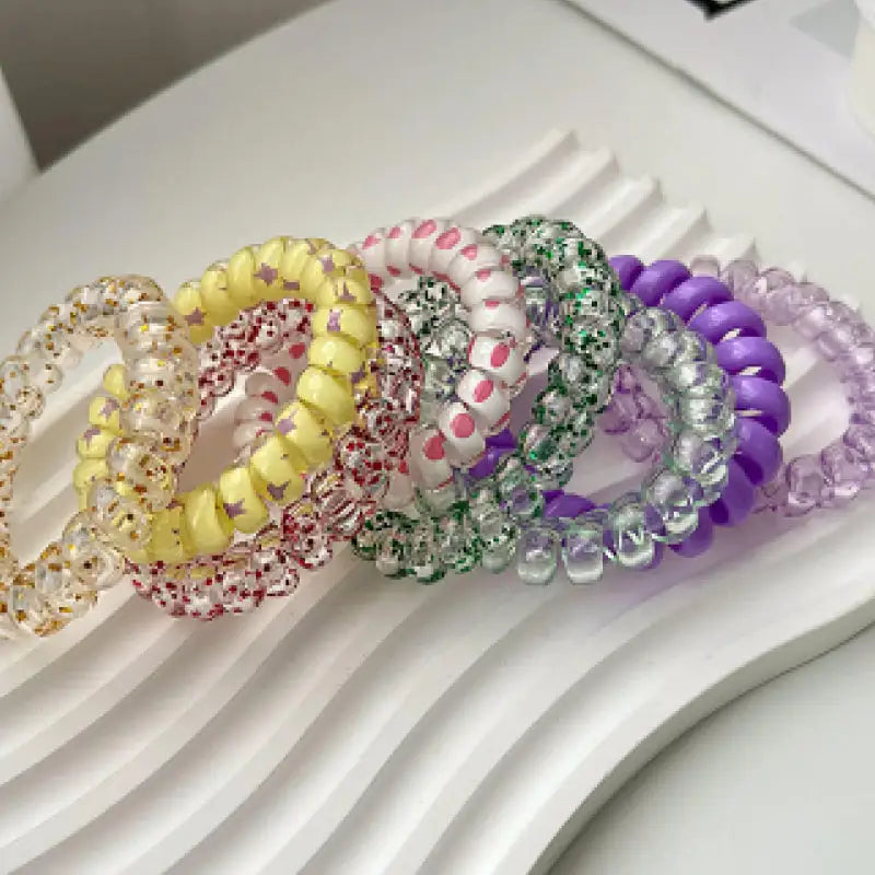 Resin Line Hair Ropes