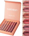 6PC Matte Velvet Lip Gloss Set