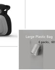 Pet Dog Poop Bag Dispenser with Foldable Poop Scoop