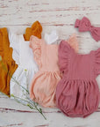 Organic Cotton Summer Baby Girl Clothes