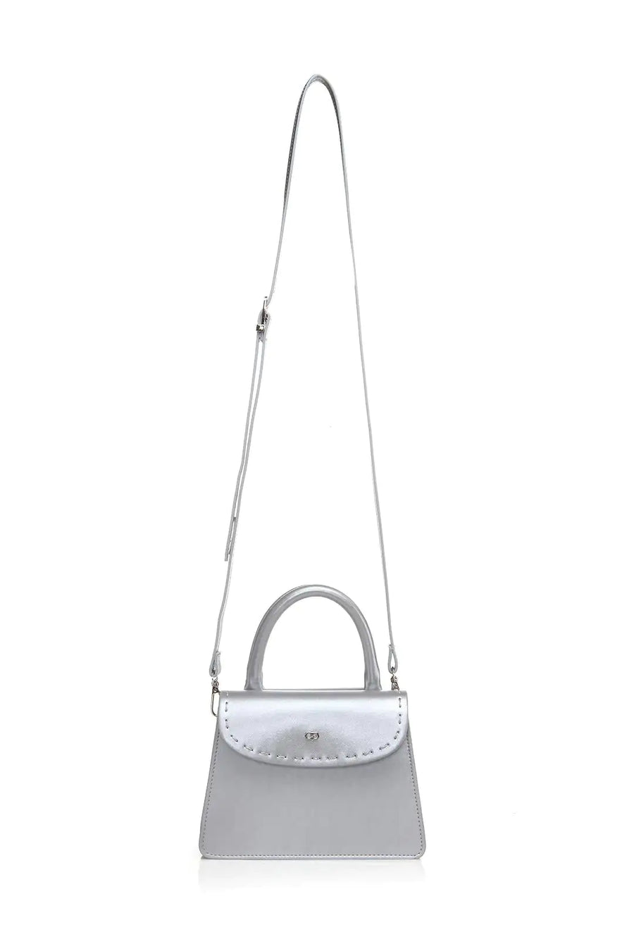 Case Look Women's Silver Mini Bag Megan 03